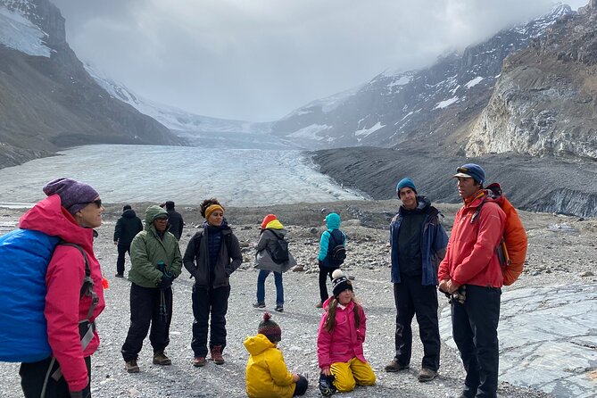 Guided Glacier Hike on The Athabasca with IceWalks - Walking across the Athabasca Glacier