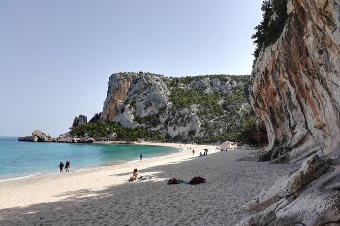 Guided hike to Cala Luna, the pearl of the Gulf of Orosei - Arriving at Cala Luna after the climb