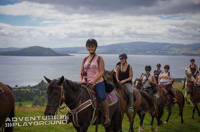 Guided Horse Trekking from Rotorua - What the Adventure Playground stop means