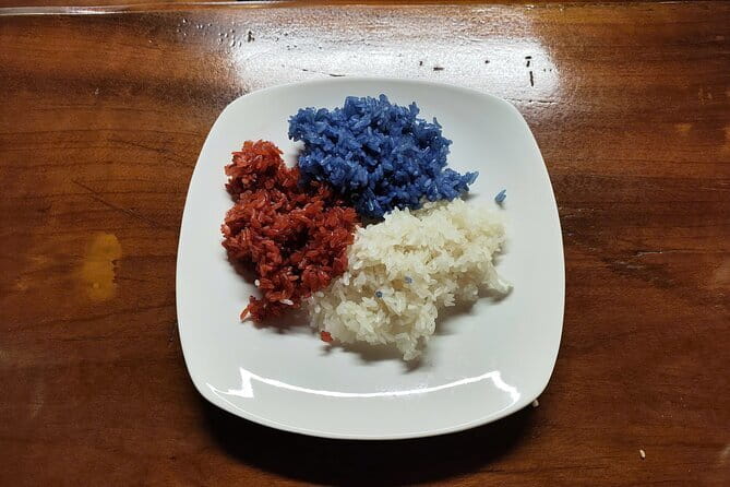 Ha Giang Loop Trekking Full Day Tour - Cooking five-color sticky rice at Dragon Home