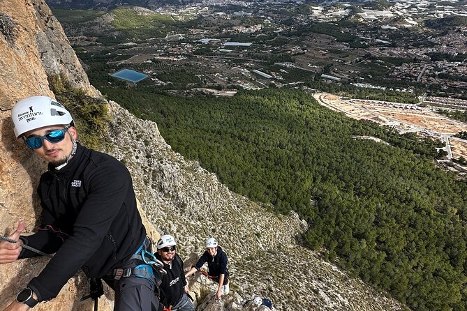 Half-Day Climbing Experience on Via Ferrata del Ponoig - The rappel down is part of the main event