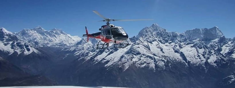 Helicopter tour to Annapurna Base Camp from Pokhara -1 Day - From Pokhara Airport into the Annapurna range
