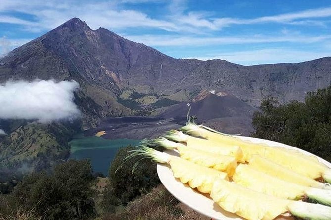 Hiking Rinjani Volcano To Crater rim Senaru 2 Days, Group - Syam Trekker - The 7:00 am start and first forest climb
