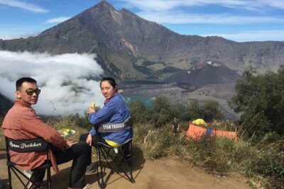 Hiking Rinjani Volcano To Crater rim Senaru 2 Days, Group – Syam Trekker
