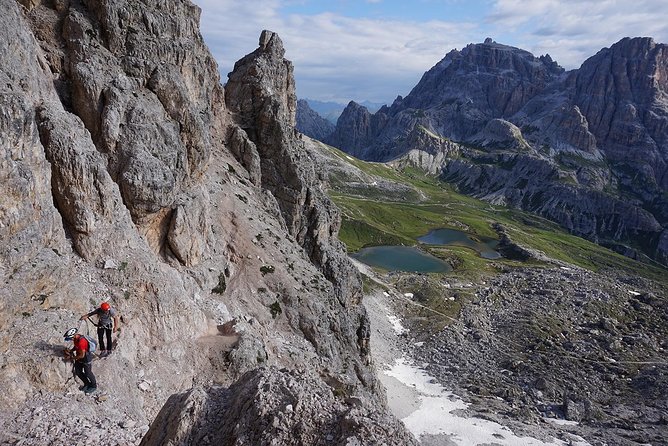Innerkofler-De Luca via ferrata to Monte Paterno - From Lago Antorno to the foot of the route