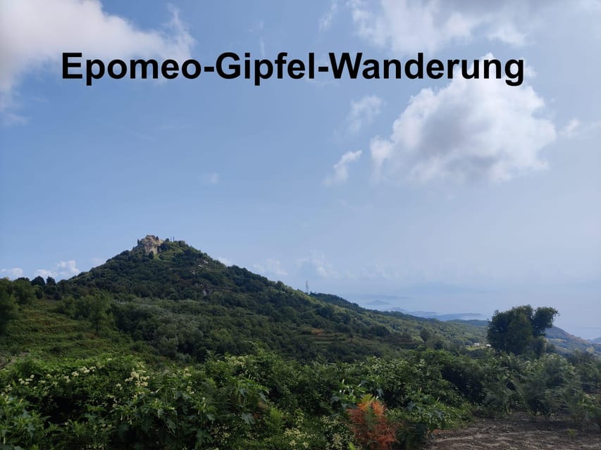 Ischia: Epomeo summit hike - Starting with views over Forio