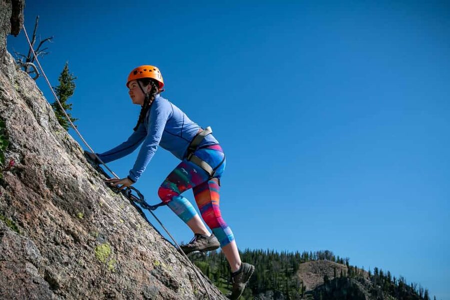 Jackson Hole: Via Ferrata Guided Climb - Learning the Harness and Fixed-Cable System