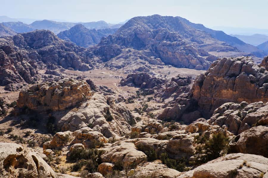 Jordan Trail: Dana to Petra 4-Day Trekking Tour - Day 4: Little Petra and the back way into Petra