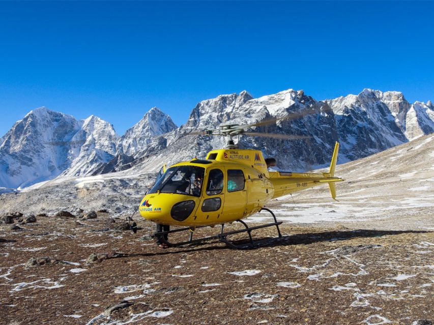 Kathmandu: Everest Base Camp Helicopter Tour with Landings - 6:00 a.m. pickup and the Kathmandu departure
