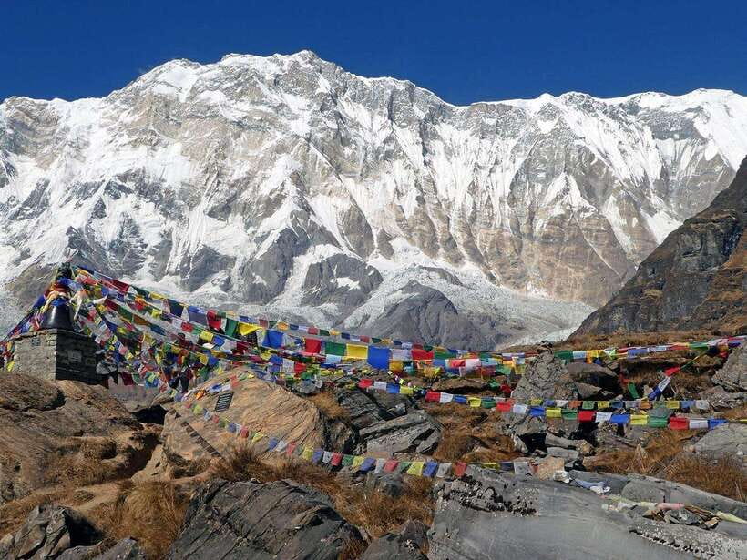 Kathmandu or Pokhara: 5-Day Annapurna Base Camp (ABC) Trek - The high point at Machhapuchhre Base Camp
