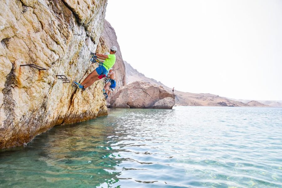 Kayak and Via Ferrata Adventure - The first paddle to Beriknica Beach