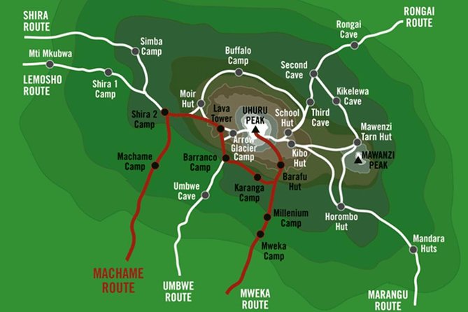KILIMANJARO MACHAME ROUTE, (Climb 7days) - Why this Kilimanjaro route is worth considering