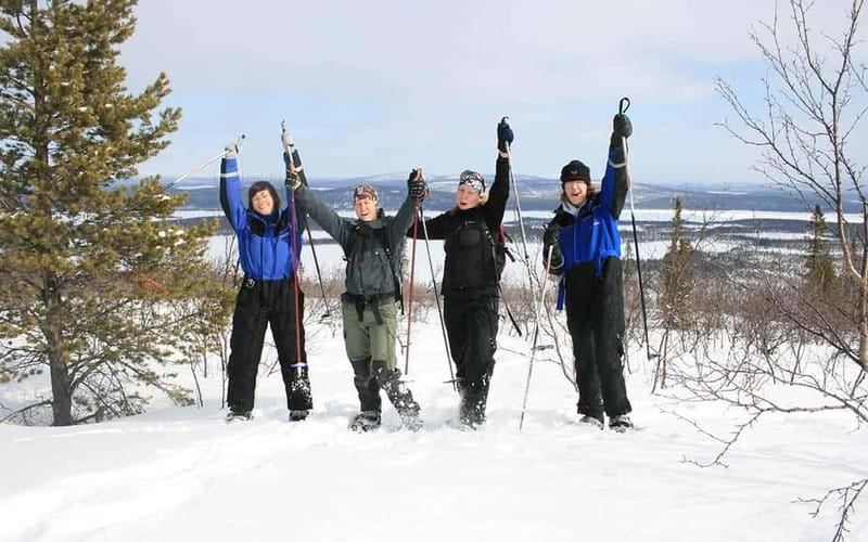 Kiruna: Snowshoe Trek with Warm Beverage and Sandwich - Getting Dressed for the Arctic