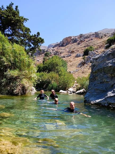 Kourtaliotiko Gorge: Guided River Adventure Trek with Lunch - Wildlife and plants along the river
