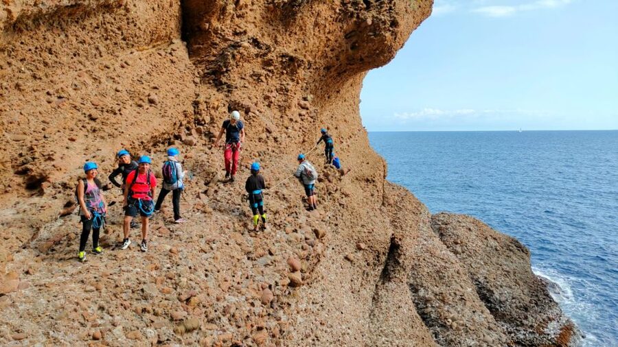 La Ciotat : Via Ferrata in the calanques of La Ciotat - Starting with Monde Vertical