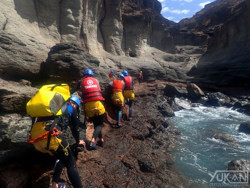 Las Palmas: Coastering, Via Ferrata, Water Jumping & Snorkel - Safety, fitness, and comfort