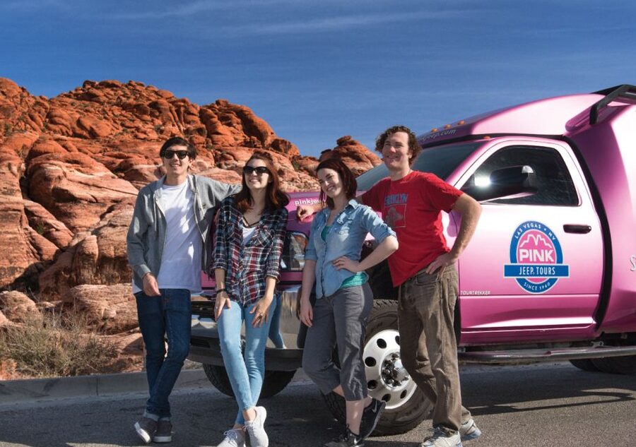 Las Vegas: Red Rock Canyon in an Adventure Tour Trekker - The 13-mile scenic loop delivers the main show