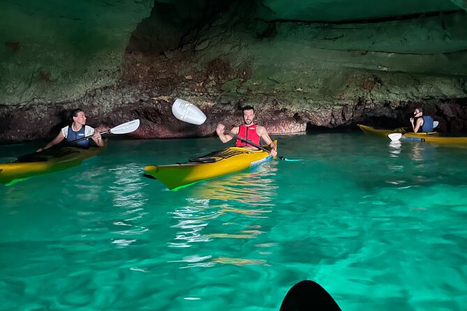 Leuca kayak tour + swimming + speleo-trek in cave - Who should book this Leuca kayak tour