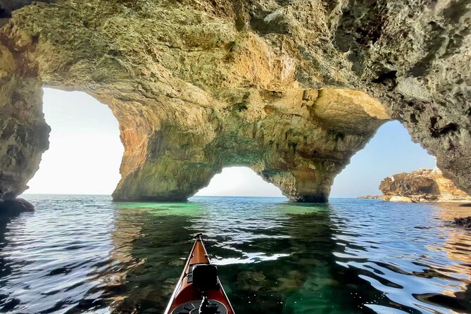 Leuca kayak tour + swimming + speleo-trek in cave - A proper lesson before you leave shore