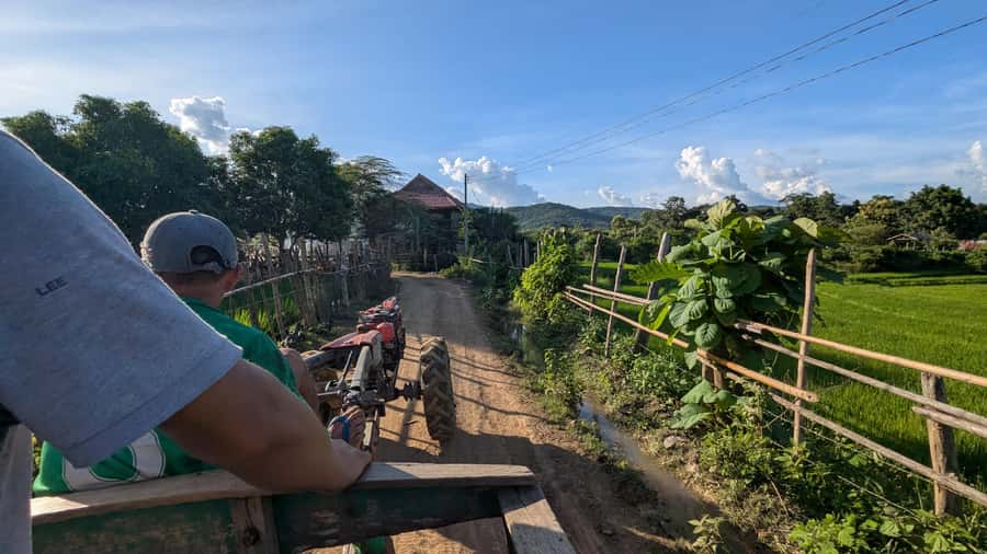 Luang Prabang: Full Day Trek to Kuang Si Waterfall & Village - Kuang Si Falls after the long walk
