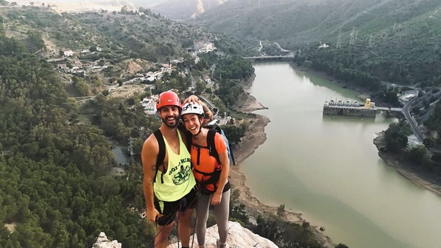 Malaga: Via Ferrata Hike at village of El Chorro - Tibetan and Nepalese bridges above El Chorro