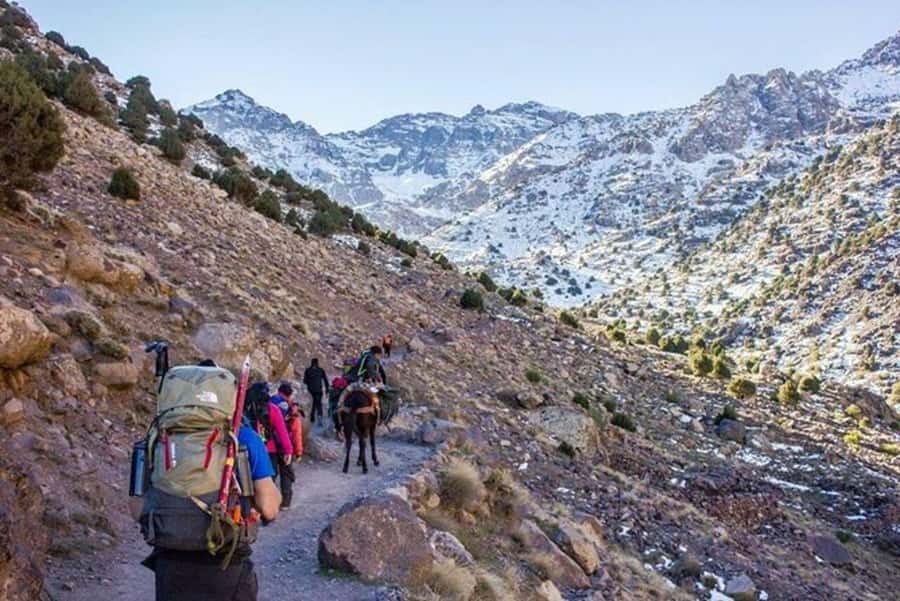 Marrakech: 2 Day Trek Atlas Mountains & Taoudja Summit 2724M - An overnight stay in Ait Souka