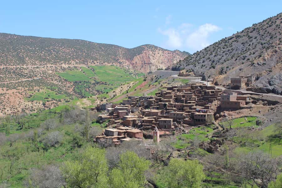 Marrakech: Atlas Mountains Summit Day Trek 2700m - Tea before the climb