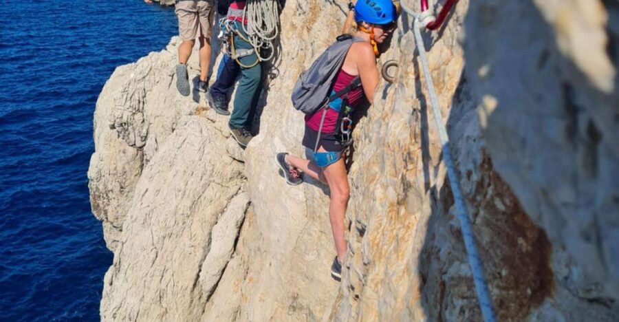Marseille : Via Ferrata in the calanque of Sormiou - What makes the Sormiou route special