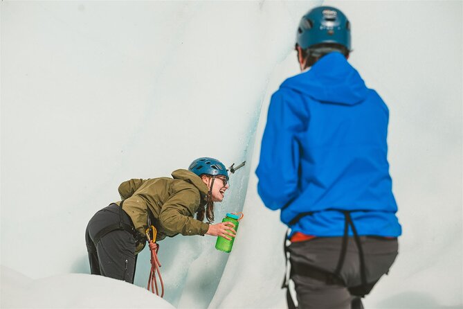 Matanuska Glacier Adventure Trek - Rappelling, crevasses, and the rope sections