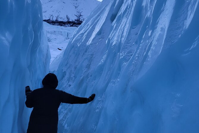 Matanuska Glacier Hike with Lunch Summer and Winter - Blue Ice, Crevasses, and Meltwater Pools