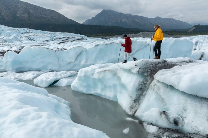 Matanuska Glacier Hike with Lunch Summer and Winter - Reaching the Edge of the Ice