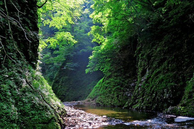 Matt Canyon River Trekking Nishiwaga Town, Iwate Prefecture - Walking through a valley that the dam usually hides
