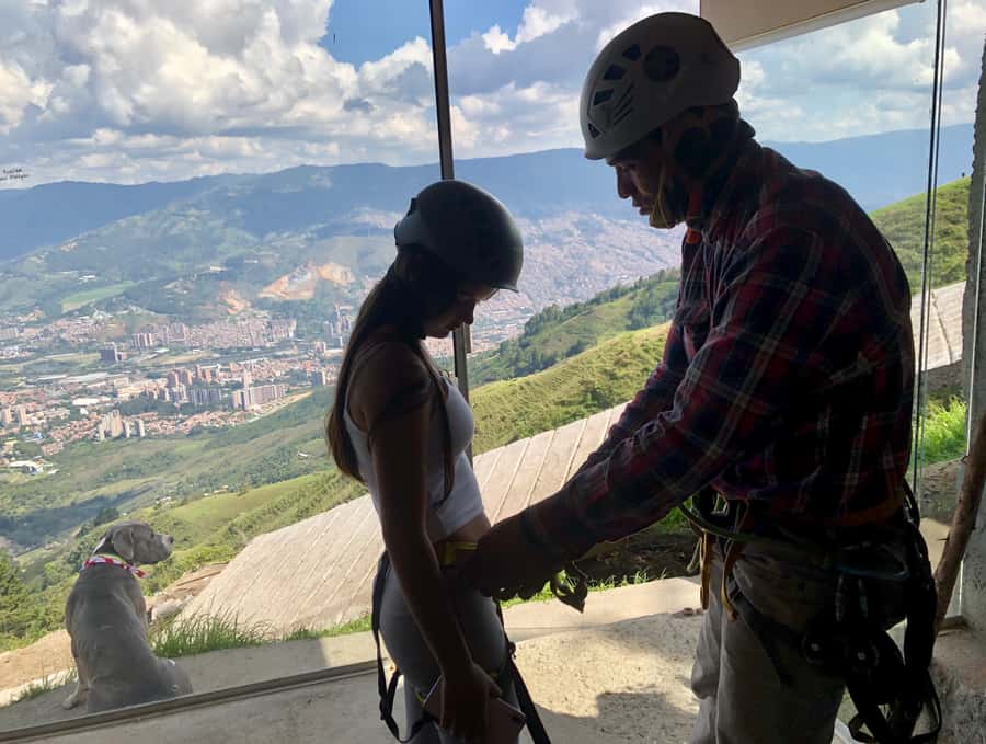Medellin: Day Trip to Private Zipline and Waterfall Trek - The first flight across the jungle