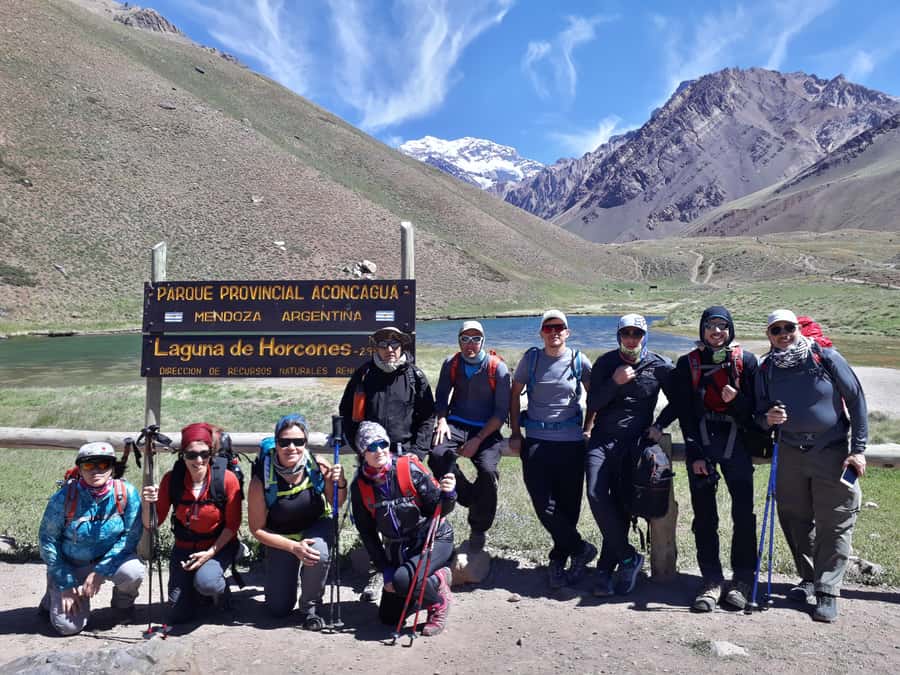 Mendoza: Mt. Aconcagua Confluencia Camp Trekking - Six to eight hours on foot at high altitude