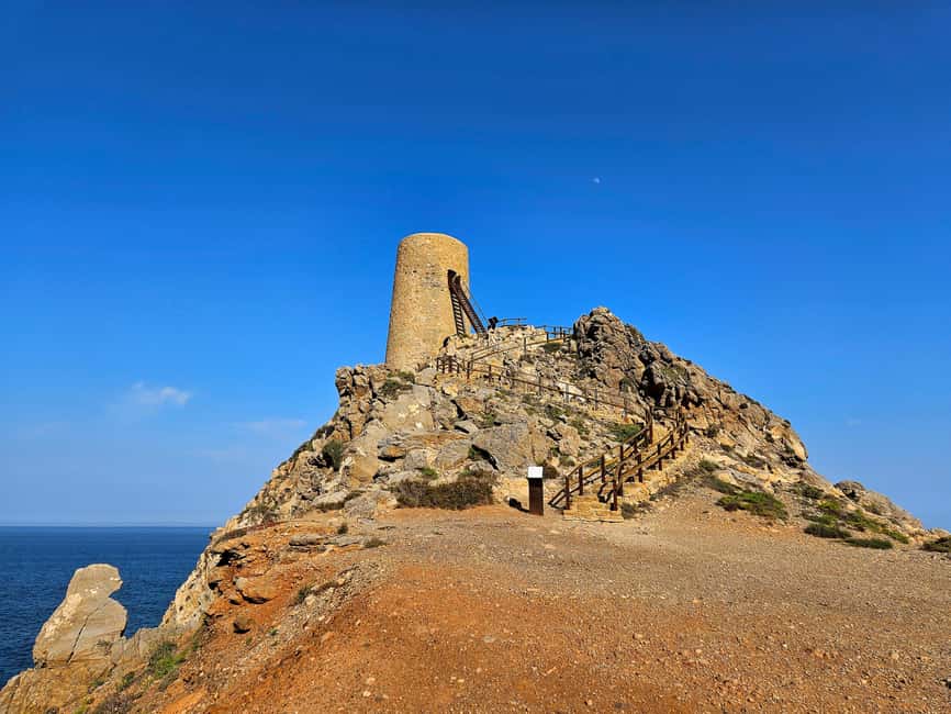 Mojácar/Vera: Coastal Mountain Hike with Spectacular Views - The ridge with views toward Mojácar and Garrucha