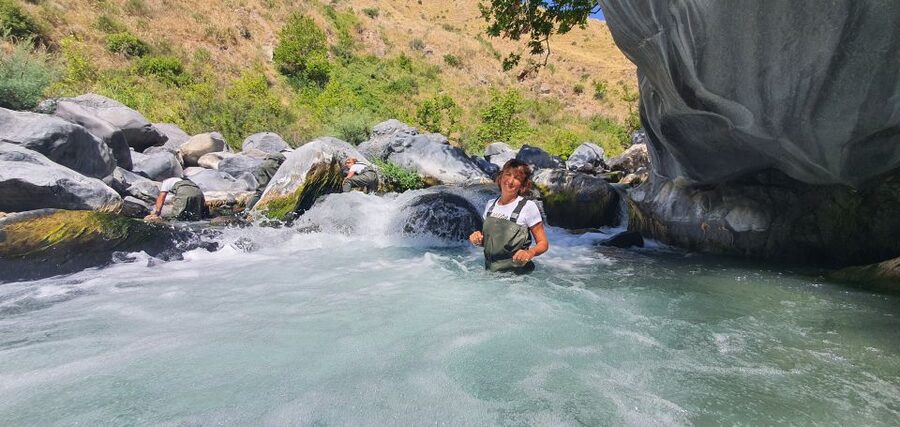 Motta Camastra: River Trekking Tour in the Alcantara Gorges - The gorge scenery and the small thrills