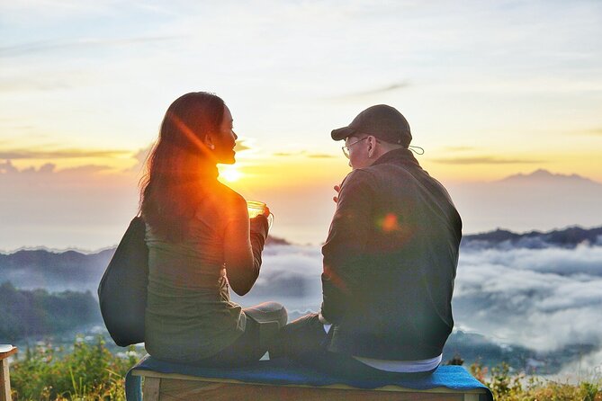 Mount Batur Sunrise Trekking - All Inclusive - Sunrise, volcanic valley, and three mountain views