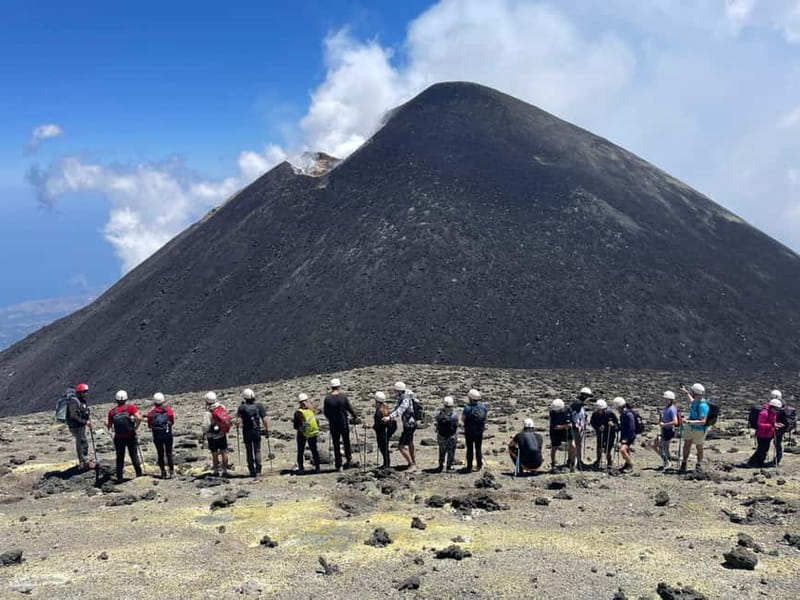 Mount Etna: Central Crater (3,340 meters) with Jeep and Trek - What the views are like from the summit area