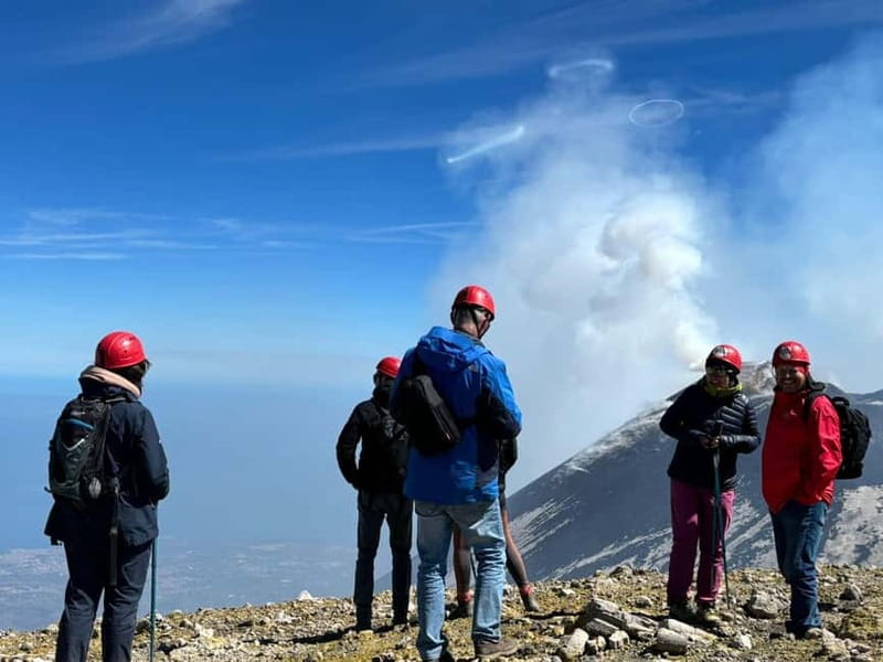 Mount Etna: Central Crater (3,340 meters) with Jeep and Trek - The 100-minute walk back to the jeep