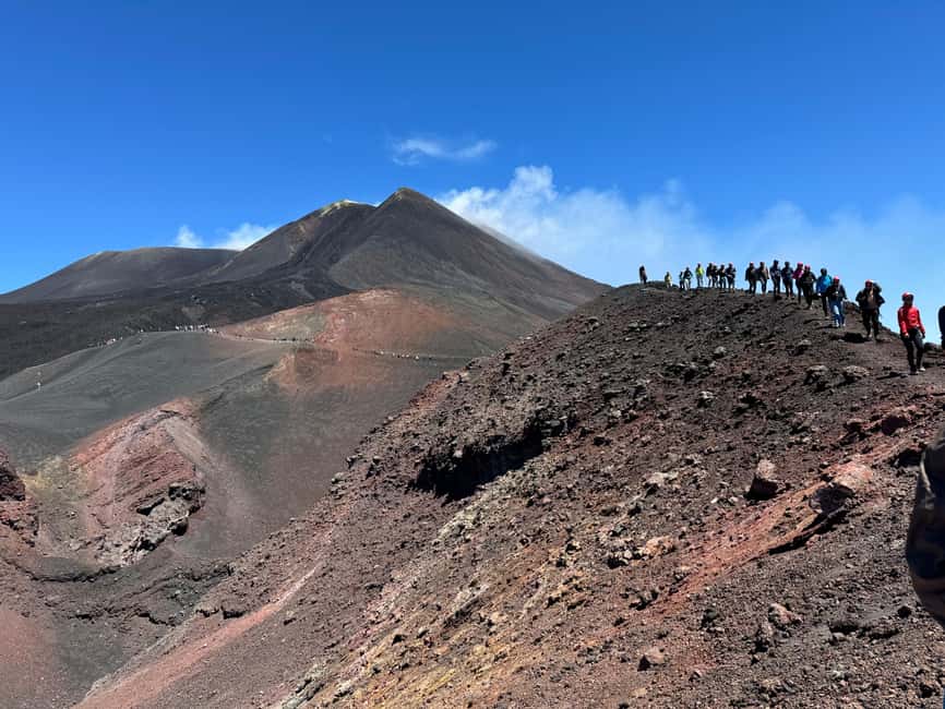 Mount Etna: Day trip to the high altitude craters at 3000 meters trekking - Lava channels and high side craters