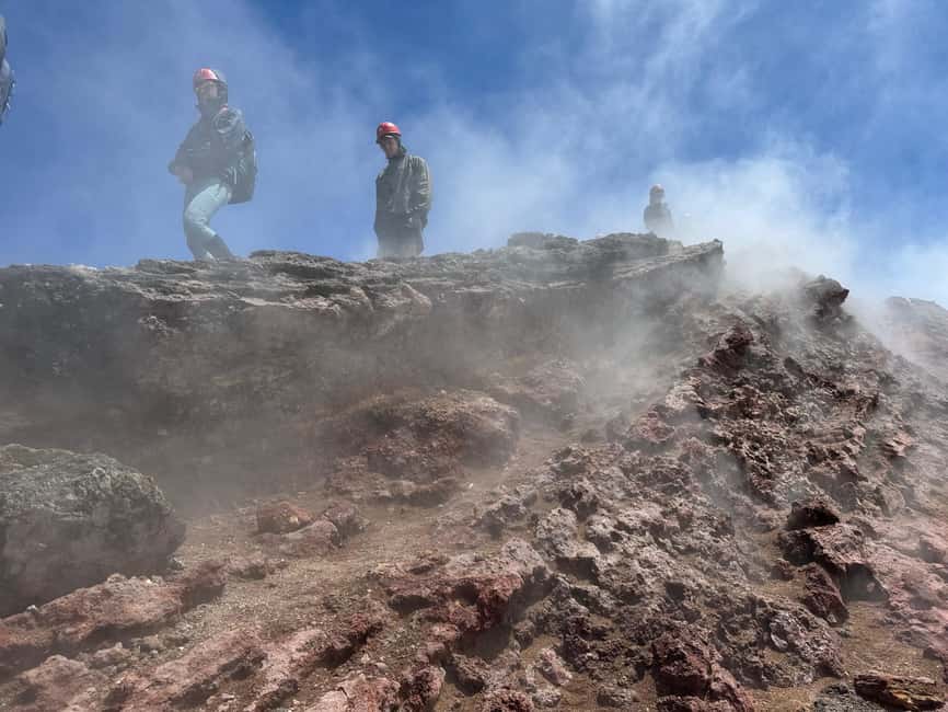 Mount Etna: Day trip to the high altitude craters at 3000 meters trekking - Riding above the lava desert to about 2,850 meters