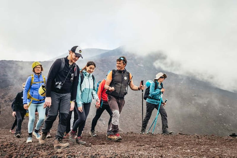 Mount Etna: Guided Trek 3,000 Meters to the Summit - Riding above the lower slopes