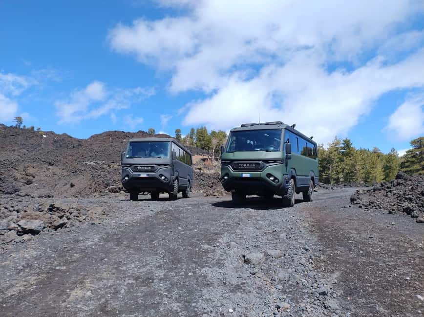 Mount Etna: North Upper Craters Guided Tour by 4x4 with Trek - Le Betulle shows where the lava reached