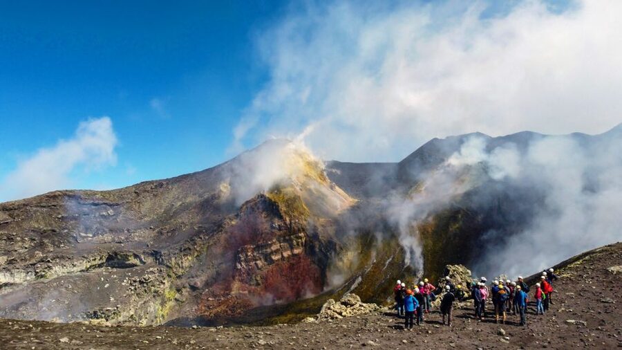 Mount Etna: Summit Crater Trek with Cable Car - Meeting at Etna South and getting equipped