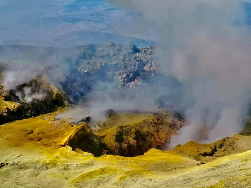 Mount Etna: Summit Trekking Tour - Crossing lava fields toward the summit