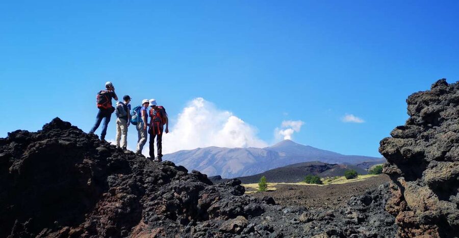 Mount Etna: Trek to the Craters of The 2002 Eruption - Lateral cones and explosion craters
