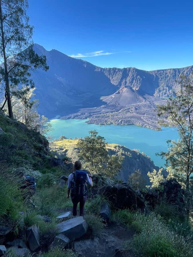 Mount Rinjani: 2D-1N Trekking Summit Sunrise Point Join Tour - The long climb to Sembalun Crater Rim