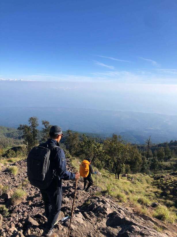 Mount Rinjani Climbing 2D/1N Summit Trek 3726M - Equipment to bring for cold, steep conditions