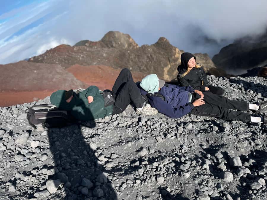 Mount Rinjani Trekking 2D-1N Summit - The descent is not an easy walk back