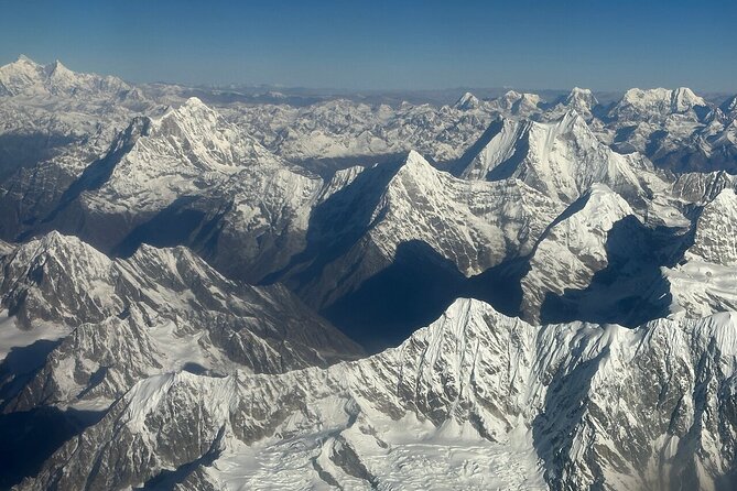 Mountain Everest Scenic Flight with Hotel Pickup and Dropoff - The return flight and the view from the right side